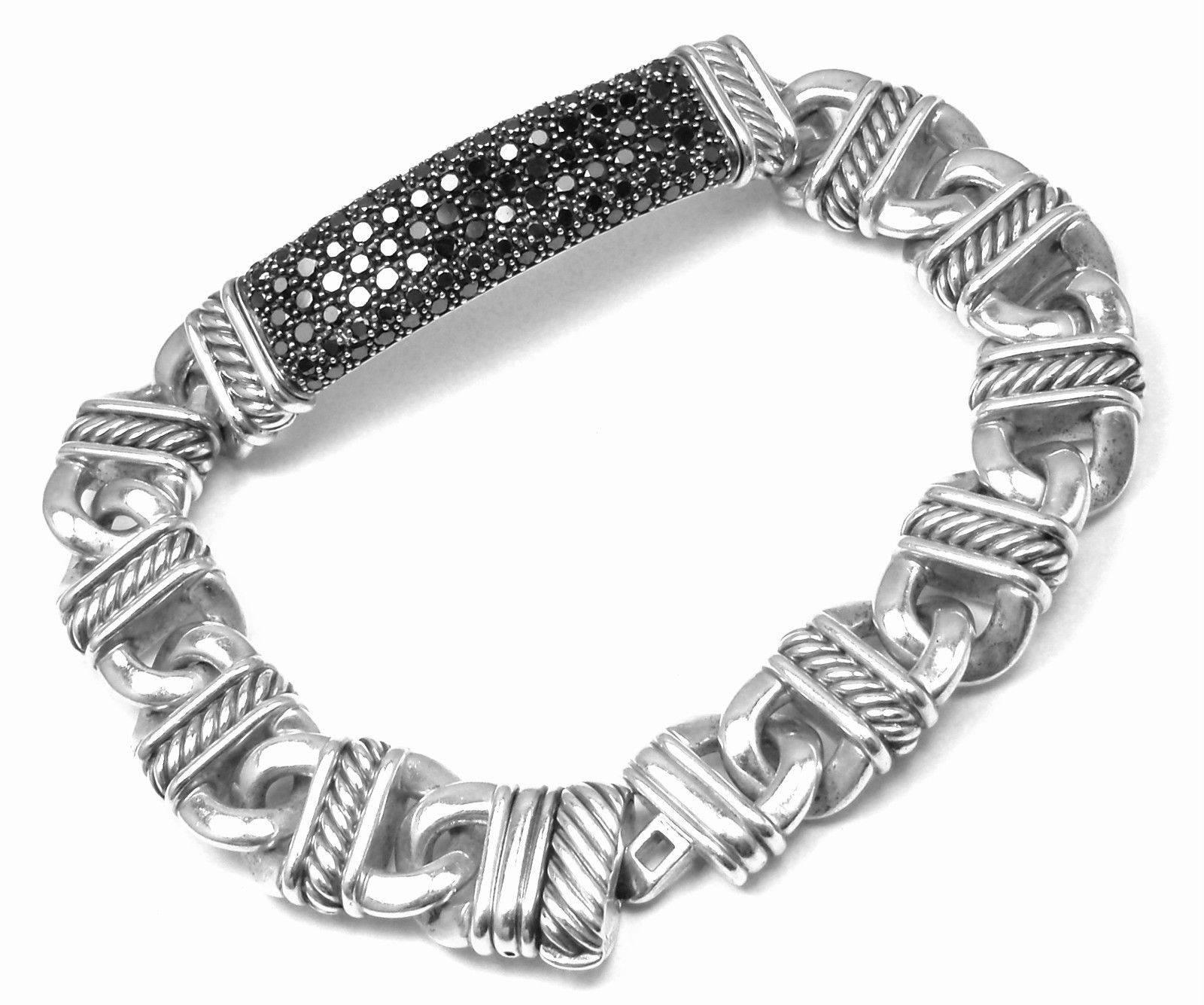 david yurman black diamond bracelet