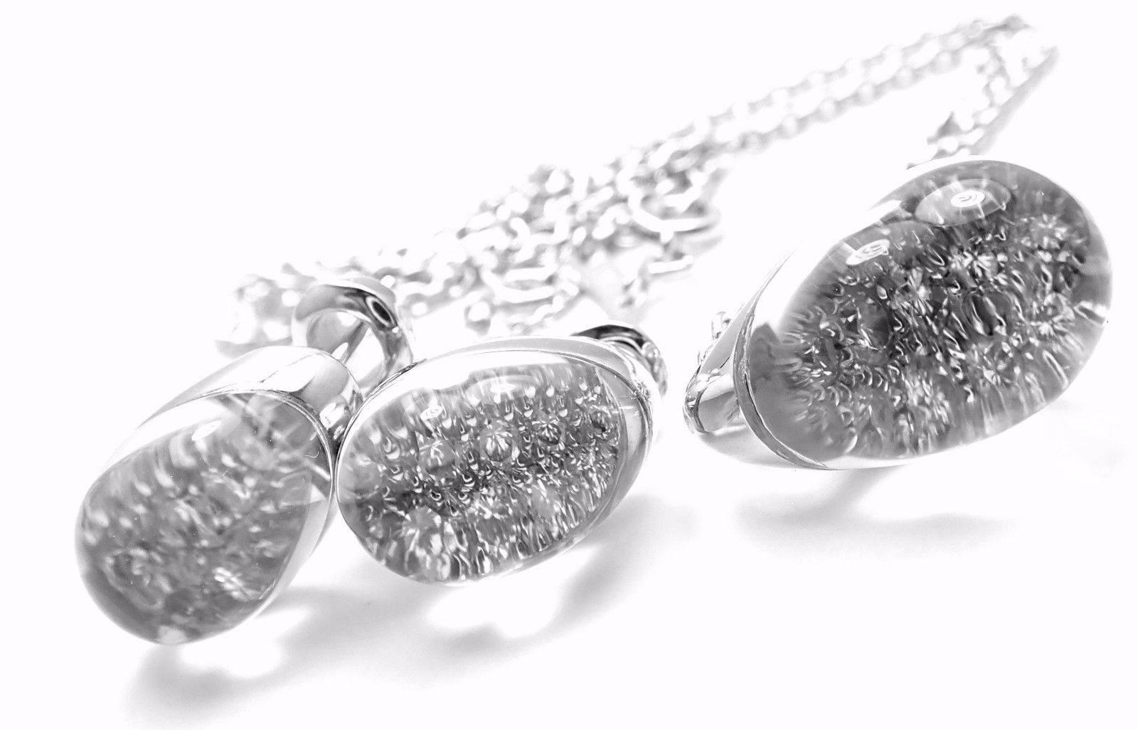 crystal diamond necklace