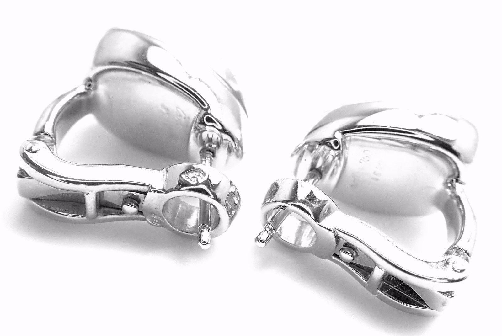 Women's or Men's Myst de Cartier Rock Crystal Diamond White Gold Set of Necklace and Earrings