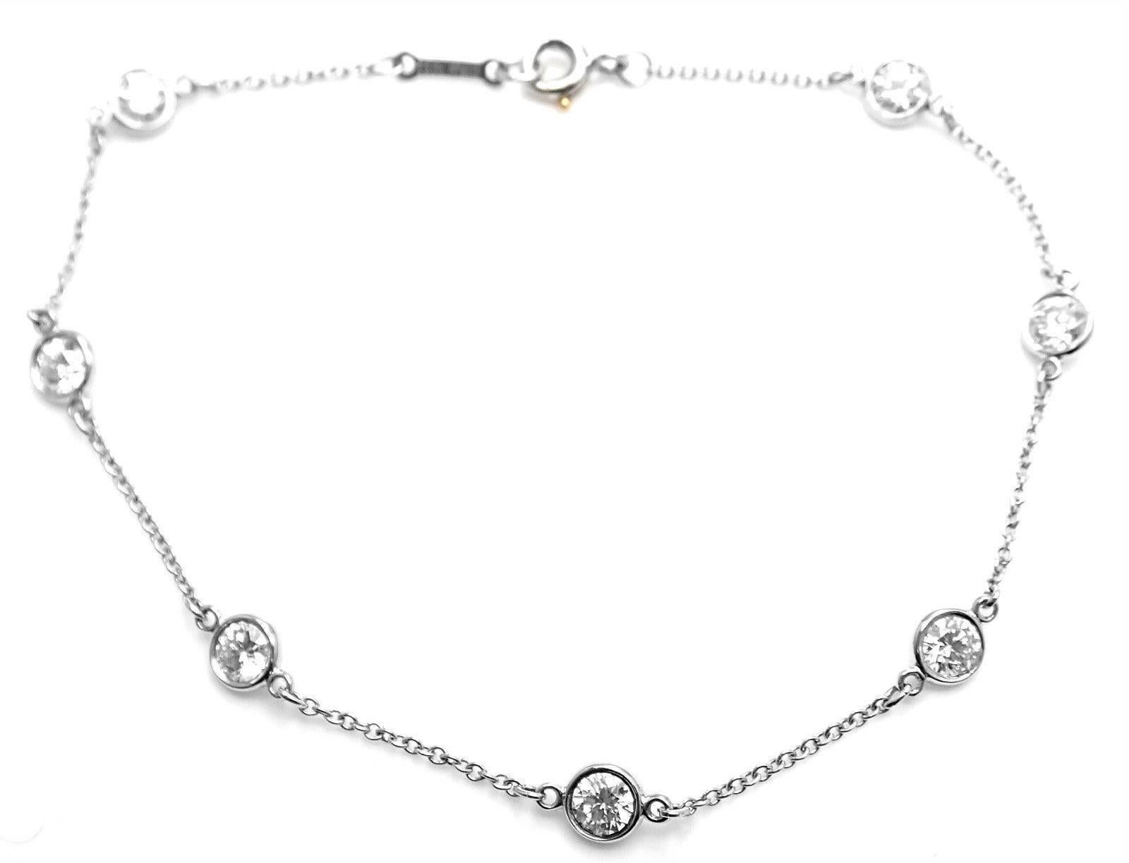 elsa peretti diamonds by the yard bracelet