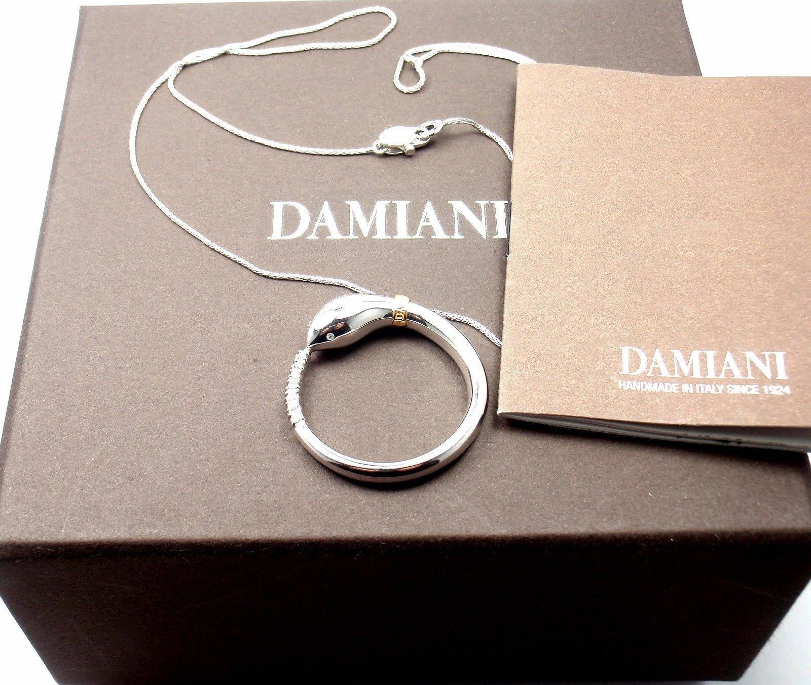 damiani heart necklace