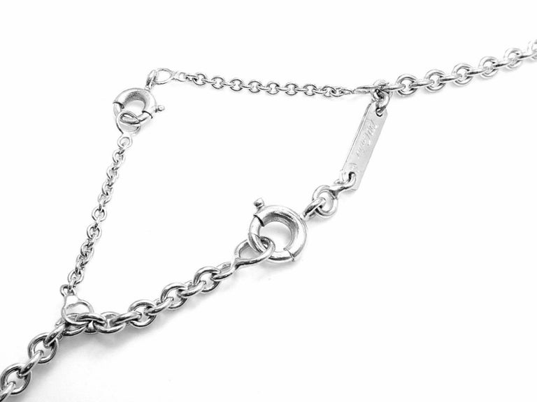 Cartier Diamond Nesting Double Heart White Gold Pendant Necklace at ...
