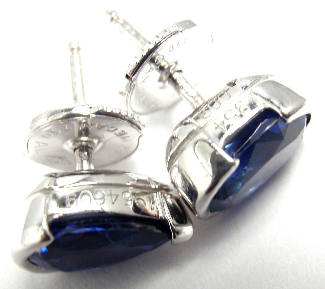 sapphire earrings cartier