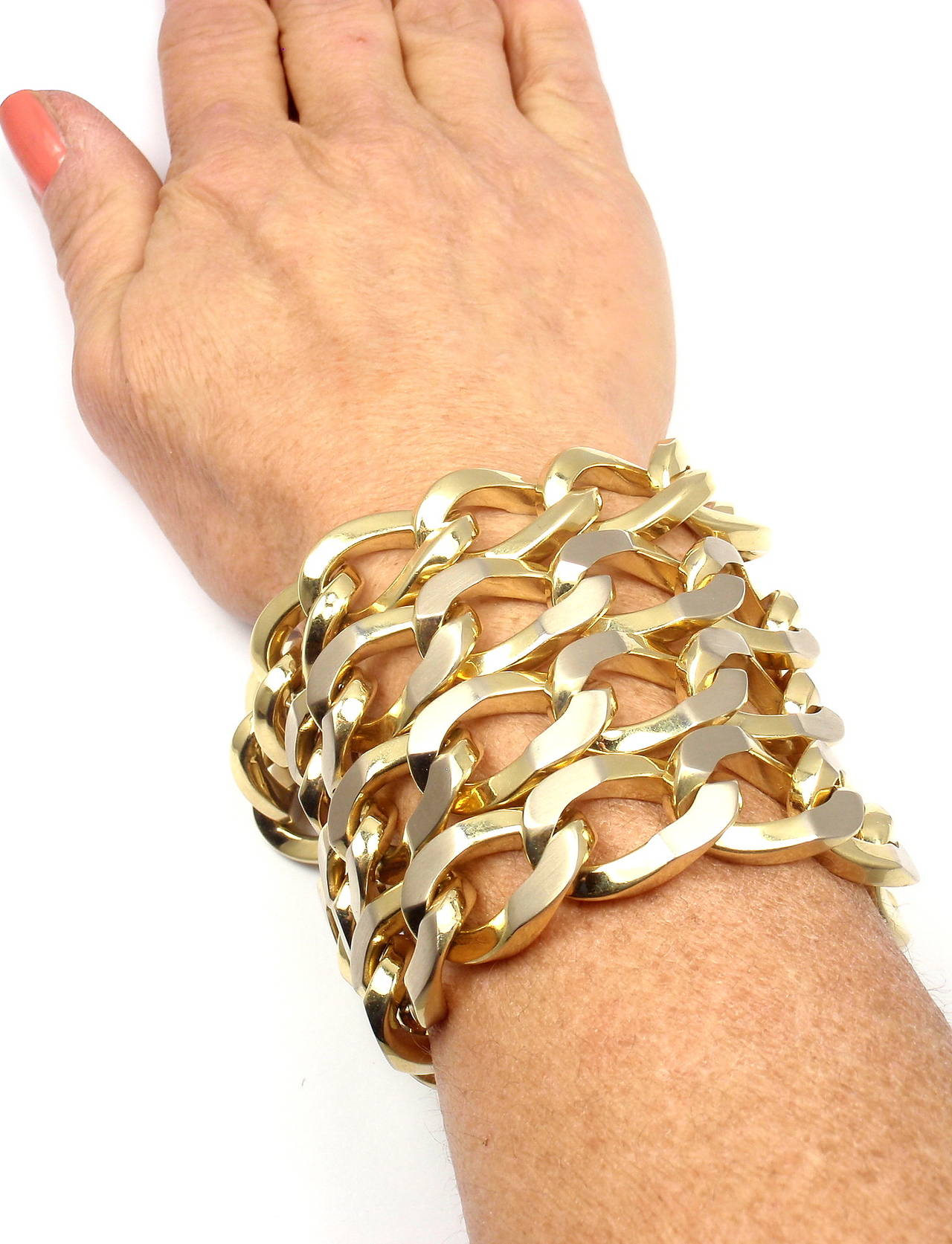 Bulgari Jumbo Curb Link Gold Chain Necklace 1