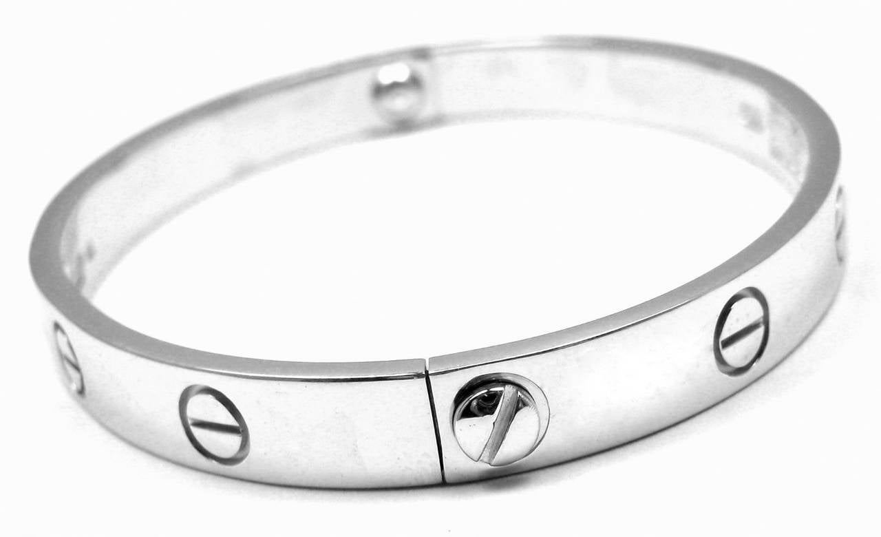 Cartier Gold Love Bangle Bracelet