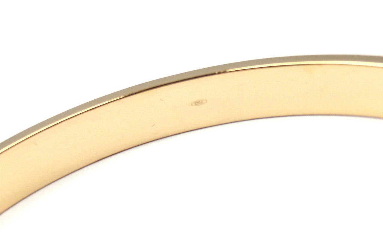 Cartier Gold Love Bangle Bracelet 2