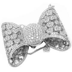 Pasquale Bruni Oh La La 2::75 Karat Diamant-Halskette mit großer Schleife aus Weißgold