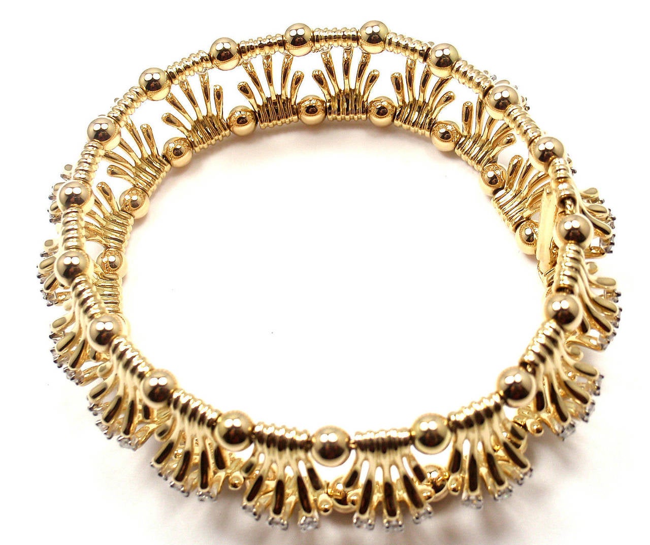 Tiffany & Co. Jean Schlumberger Diamond Gold Bracelet 1