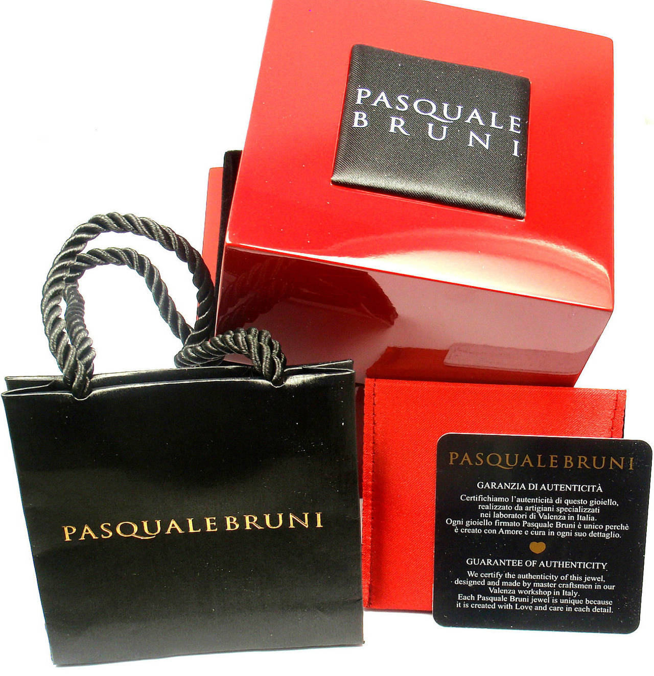 Pasquale Bruni Petals Sapphire Diamond Gold Heart Necklace 4