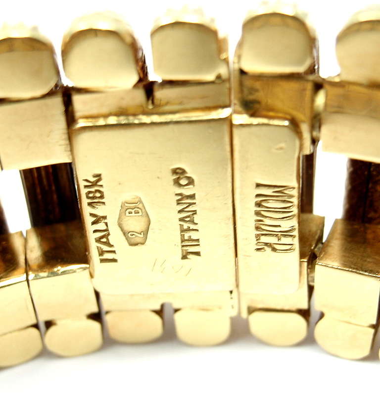 vintage tiffany bracelet gold