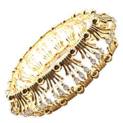 Tiffany & Co. Jean Schlumberger Diamond Gold Bracelet