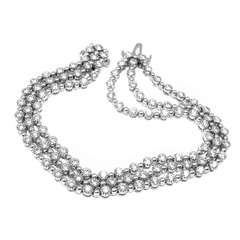 KWIAT Three Row Diamond Stardust Collection White Gold Bracelet