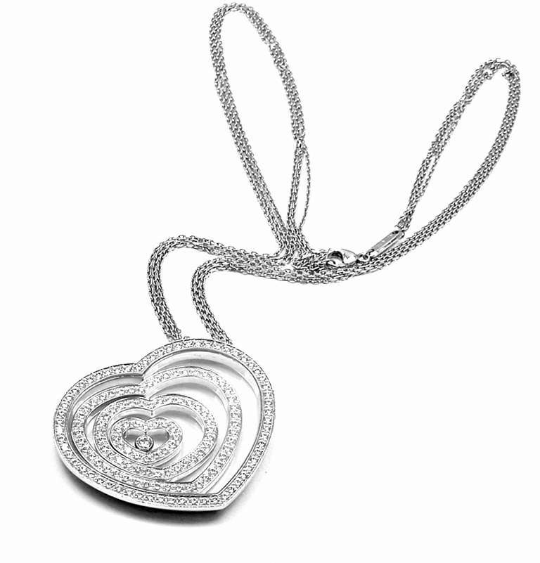 chopard heart necklace