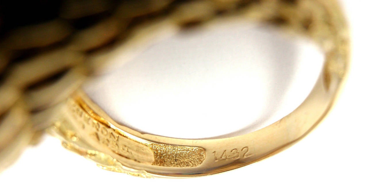 Boucheron Serpent Bohème Toi et Moi Diamond Gold Ring In New Condition In Holland, PA