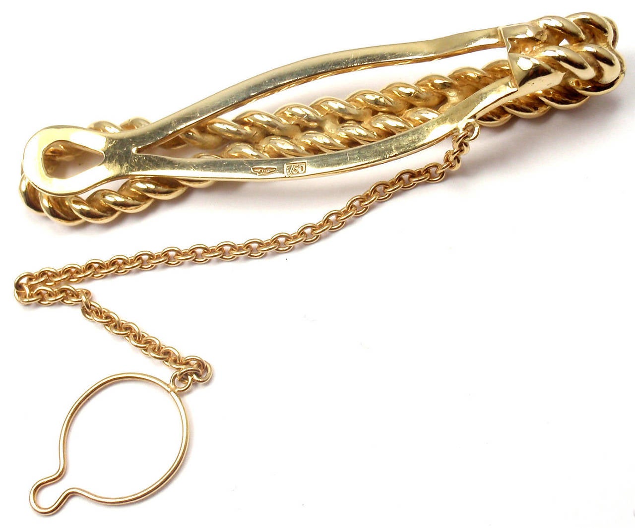 Women's Aston Martin Gold Tie Clip Bar