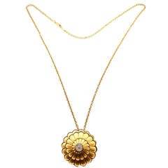 Carrera Y Carrera Afrodita Diamond Gold Necklace 12