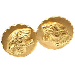 Van Cleef & Arpels Panther Gold Cufflinks
