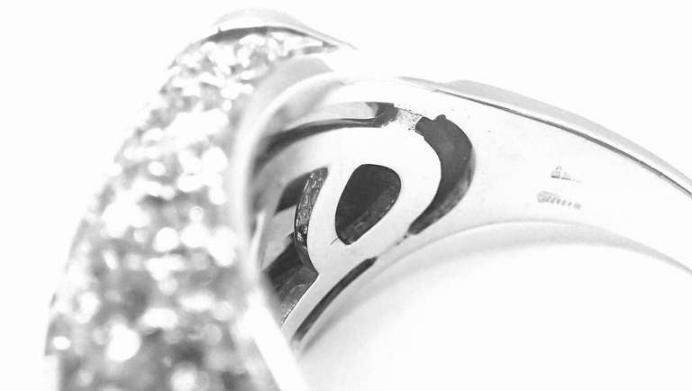 Women's BULGARI Diamond White Gold Ring