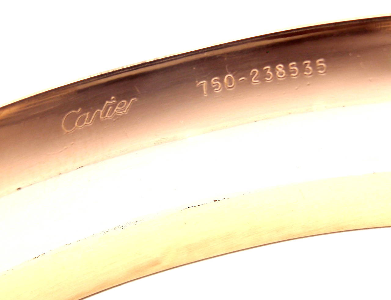 cartier tri color bracelet