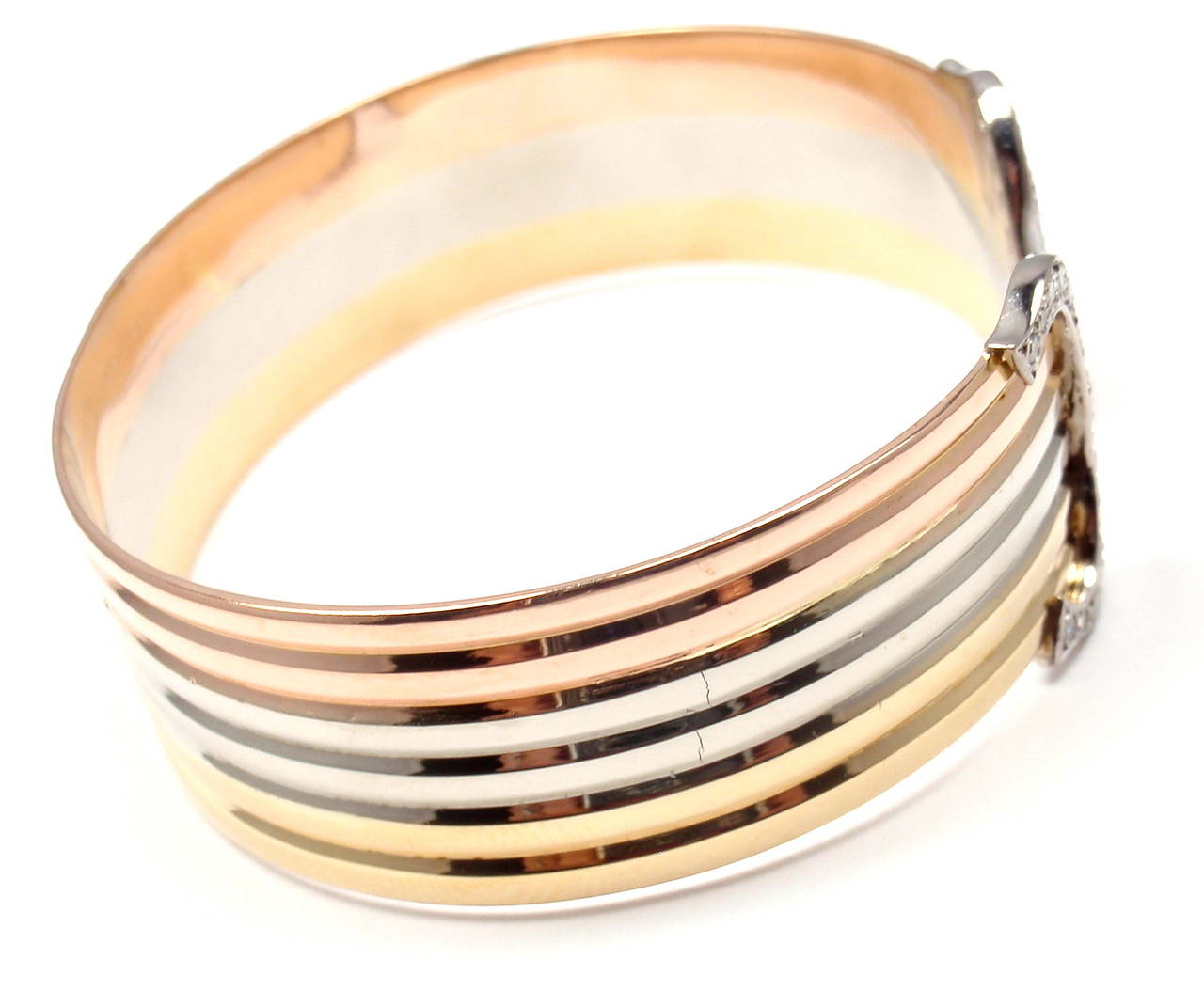 cartier 3 gold bracelet