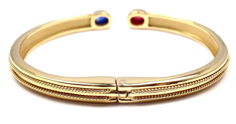 tiffany gold bangle bracelet