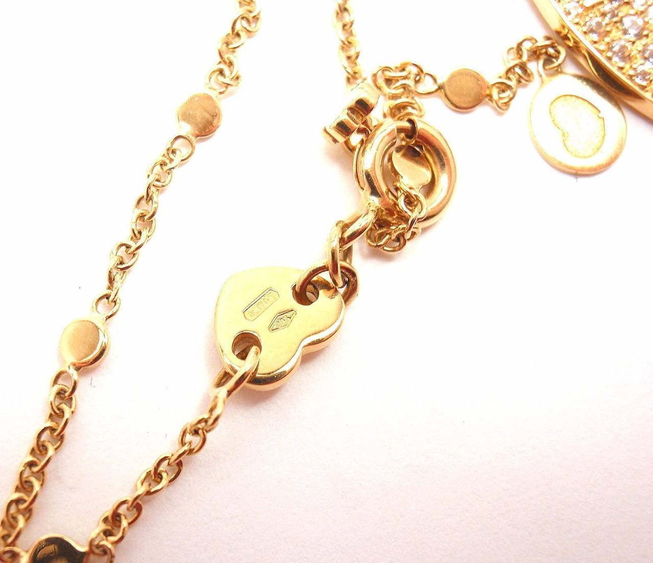 Pasquale Bruni Profondo Amore Gold Pendant Necklace 2