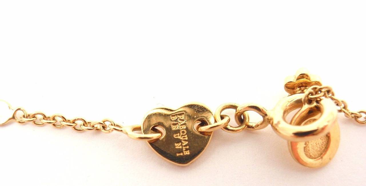 Pasquale Bruni Profondo Amore Gold Pendant Necklace 1