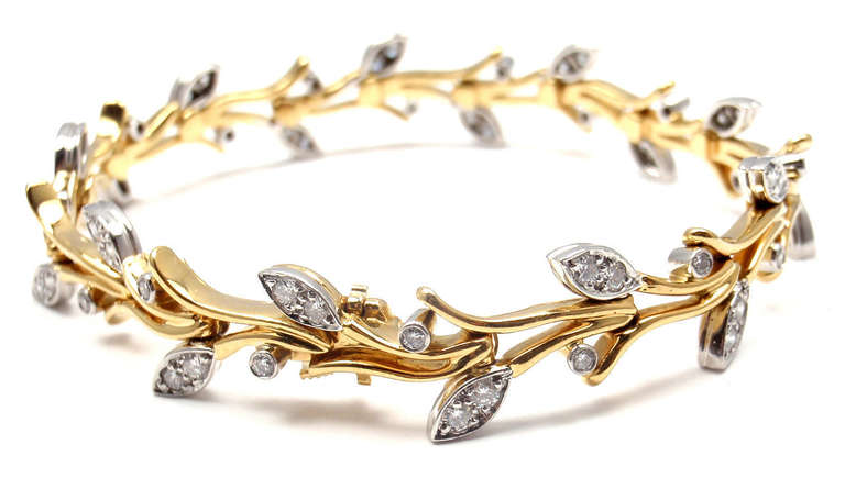 gold and platinum bracelet