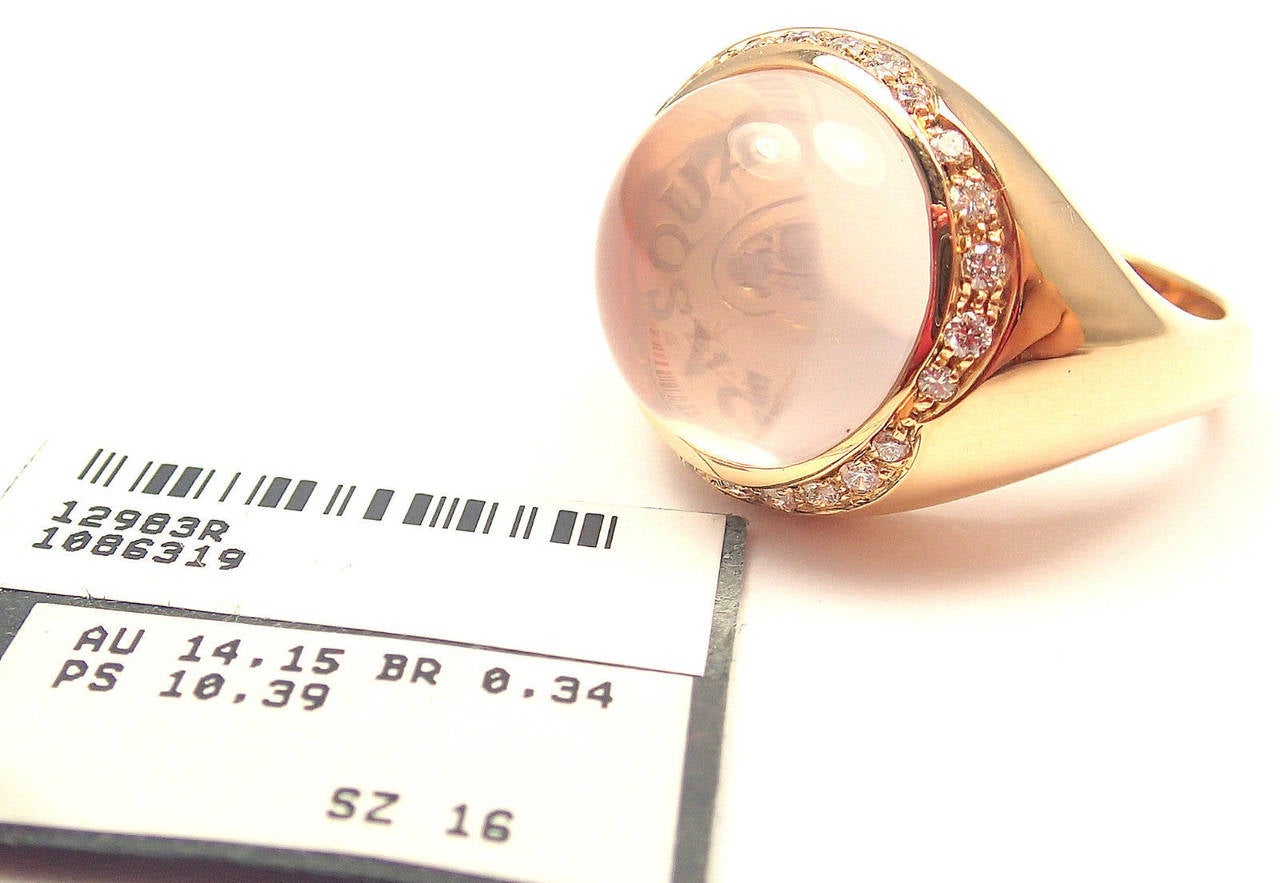Pasquale Bruni AVANTGARDE Diamond Rose Gold Ring In New Condition In Holland, PA