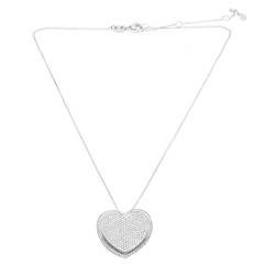 Pasquale Bruni Heart Liberty Diamond Gold Pendant Necklace