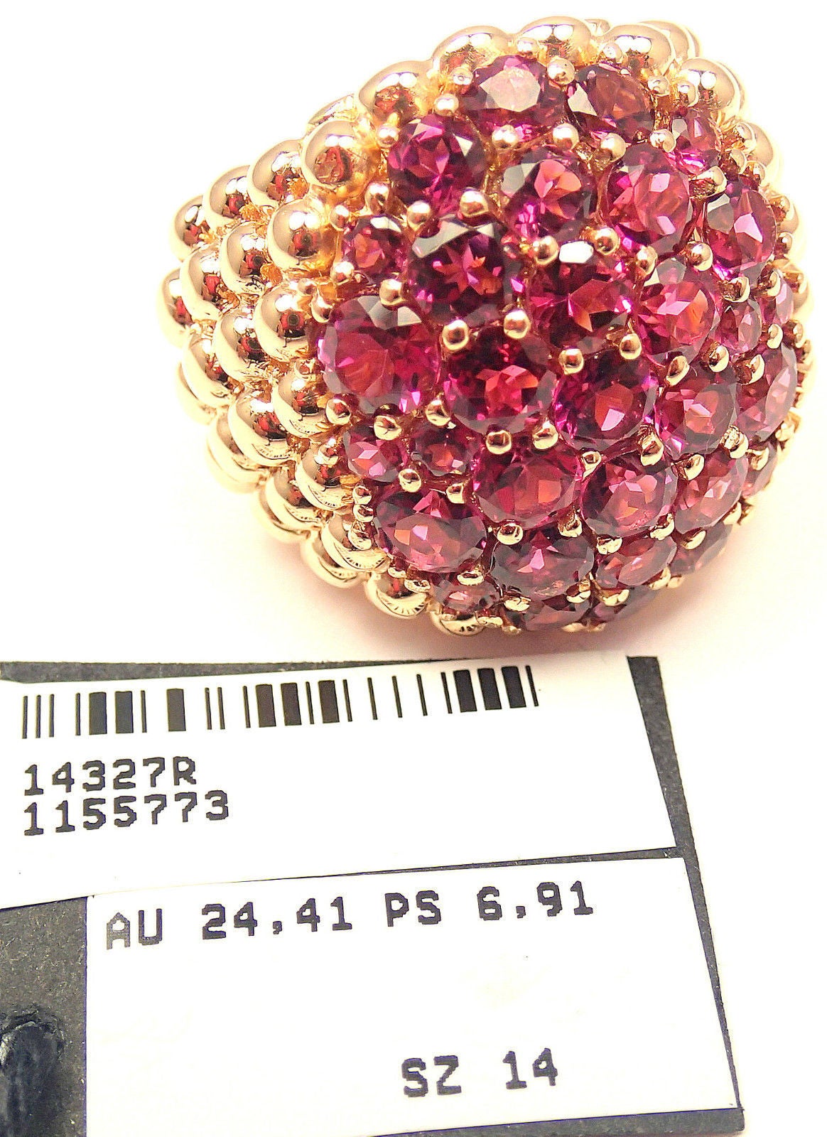 Pasquale Bruni Brunissimi Ruby Gold Cocktail Ring 1