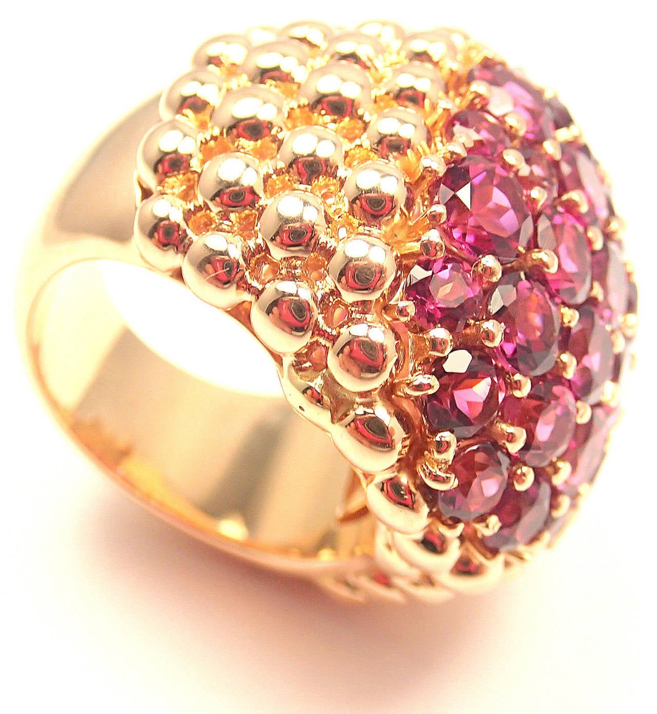 Pasquale Bruni Brunissimi Ruby Gold Cocktail Ring 3