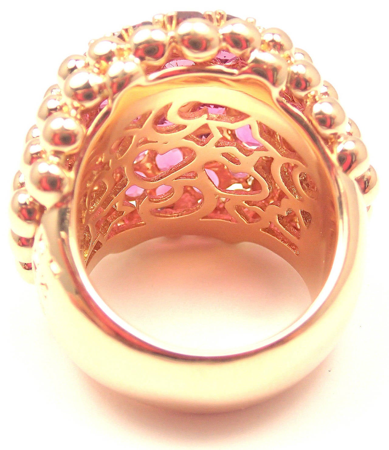 Pasquale Bruni Brunissimi Ruby Gold Cocktail Ring 6