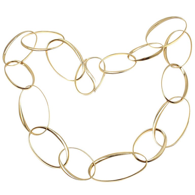 Pomellato Victoria Yellow Gold Necklace