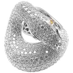 Pasquale Bruni IL PECCATO Diamond Snake White Gold Ring