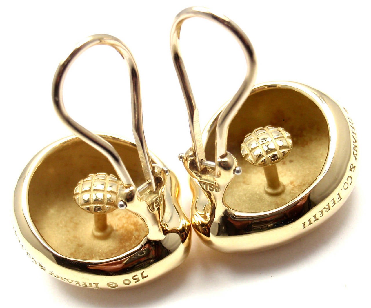 Women's Tiffany & Co. Elsa Peretti Large Gold Bean Earrings