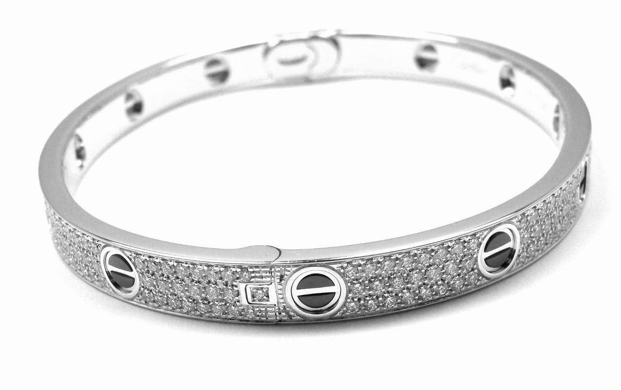 cartier ceramic love bracelet