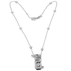 Cartier Le Baiser Du Dragon Legers Diamond Gold Pendant Necklace