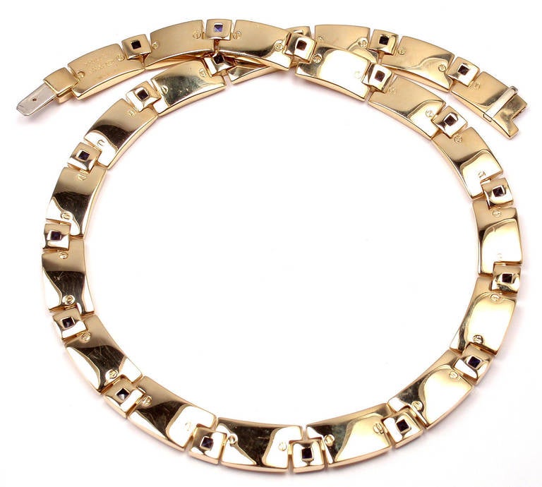 Women's Chaumet Paris Iolite Yellow Gold Necklace