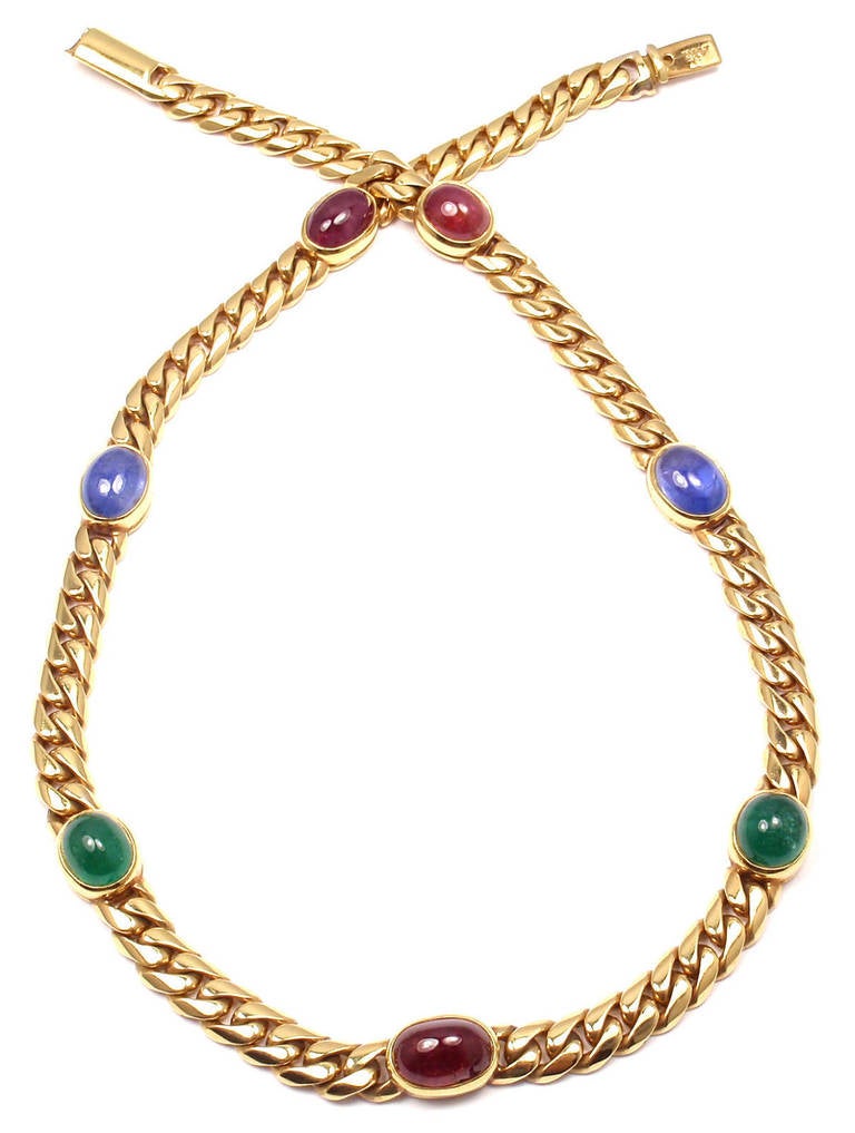 bulgari emerald necklace