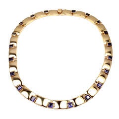 Chaumet Paris Iolite Yellow Gold Necklace 10