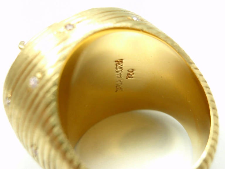 Carla Amorim Large Kunzite Yellow Gold Ring 1