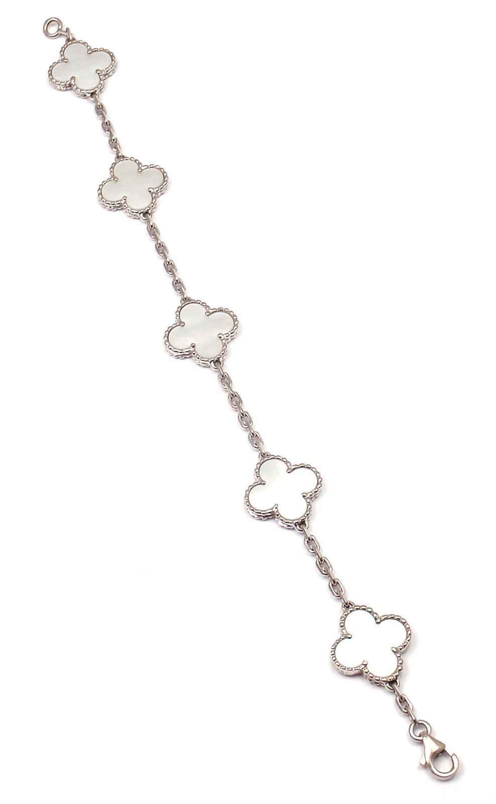 Van Cleef & Arpels Alhambra Mother Of Pearl Gold Bracelet 1