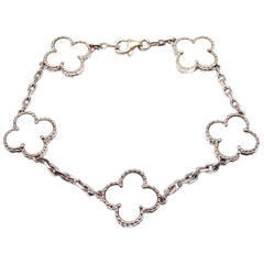 Van Cleef & Arpels Alhambra Mother Of Pearl Gold Bracelet