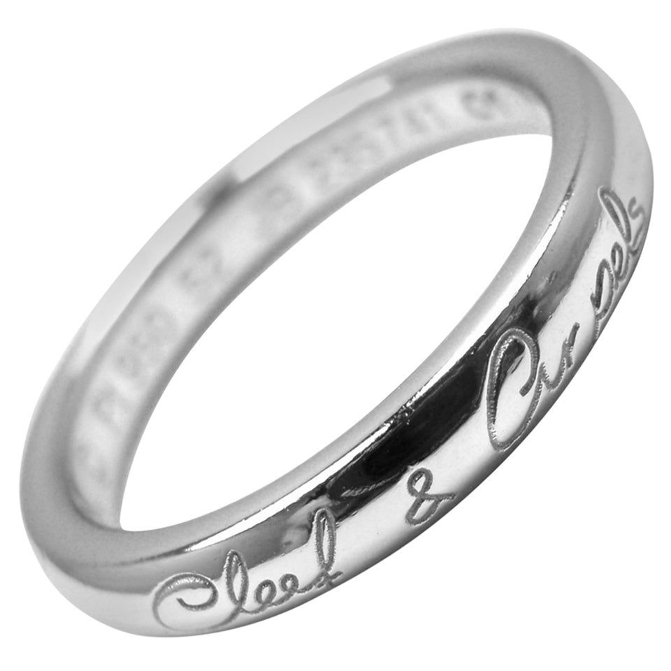 Van Cleef 
Arpels Toujours Wedding Platinum Band Ring