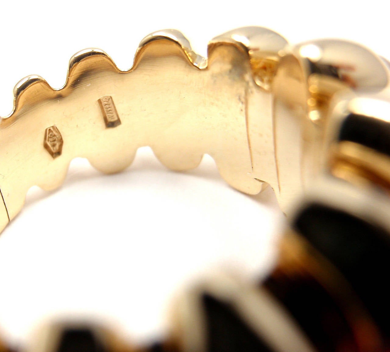 Women's Bulgari Celtaura Citrine Peridot Tourmaline Amethyst Yellow Gold Ring
