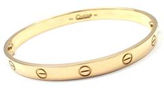 Cartier Love Gold Bangle Bracelet