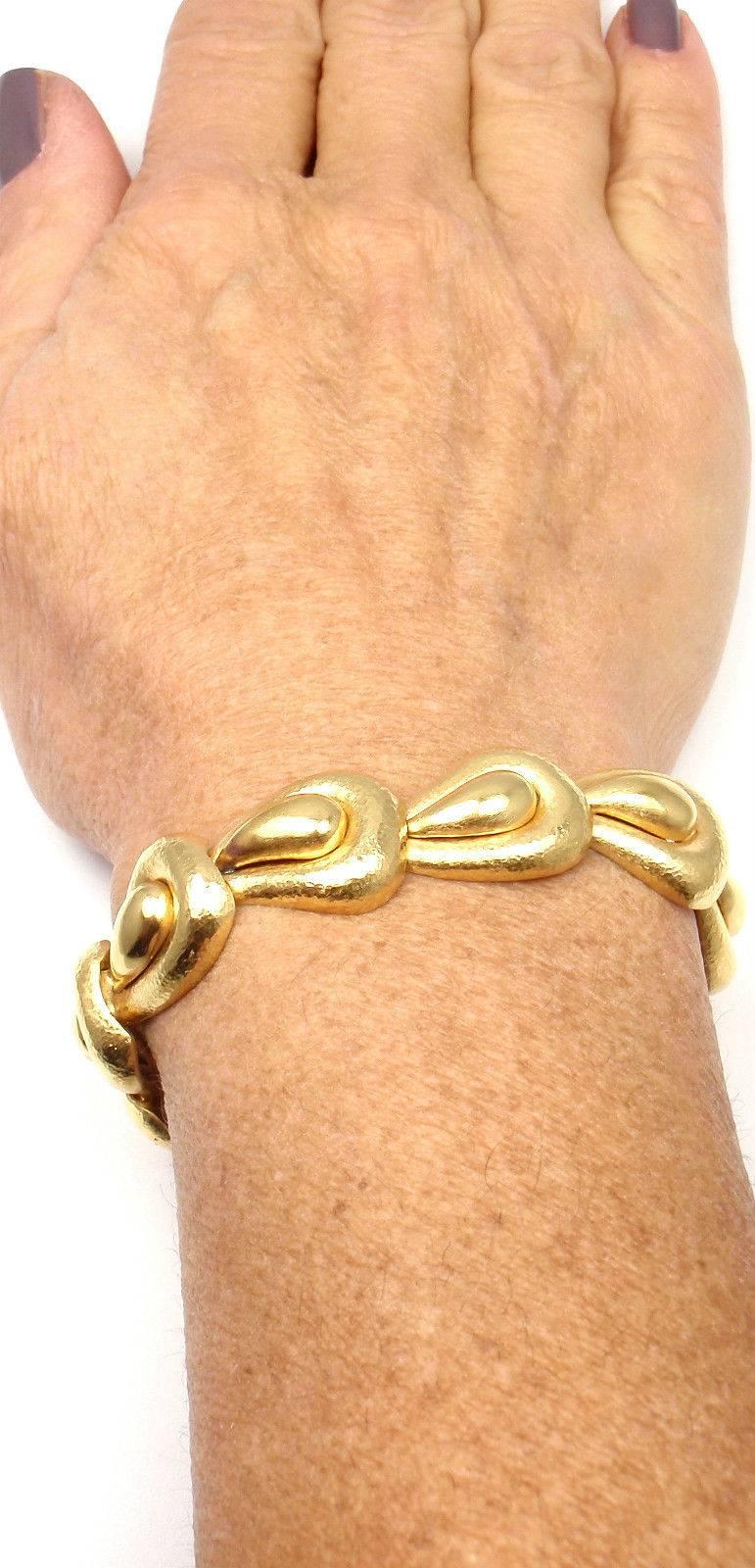 Ilias Lalaounis Gold Bangle Bracelet 4