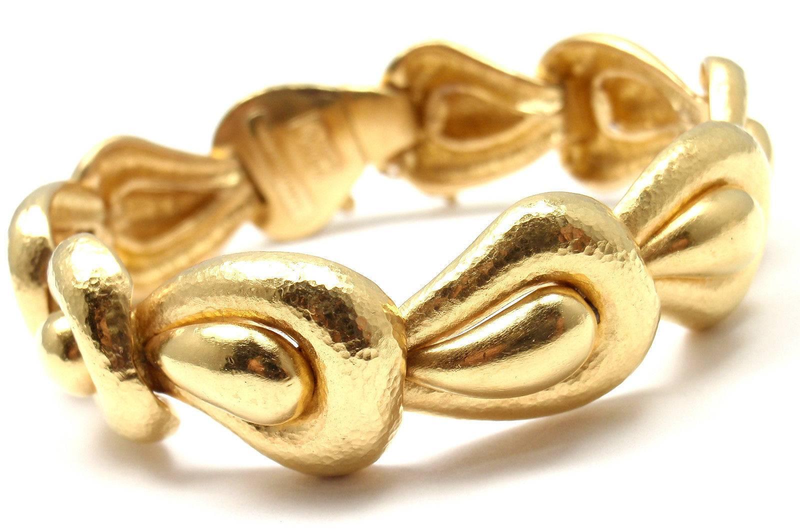Ilias Lalaounis Gold Bangle Bracelet 2