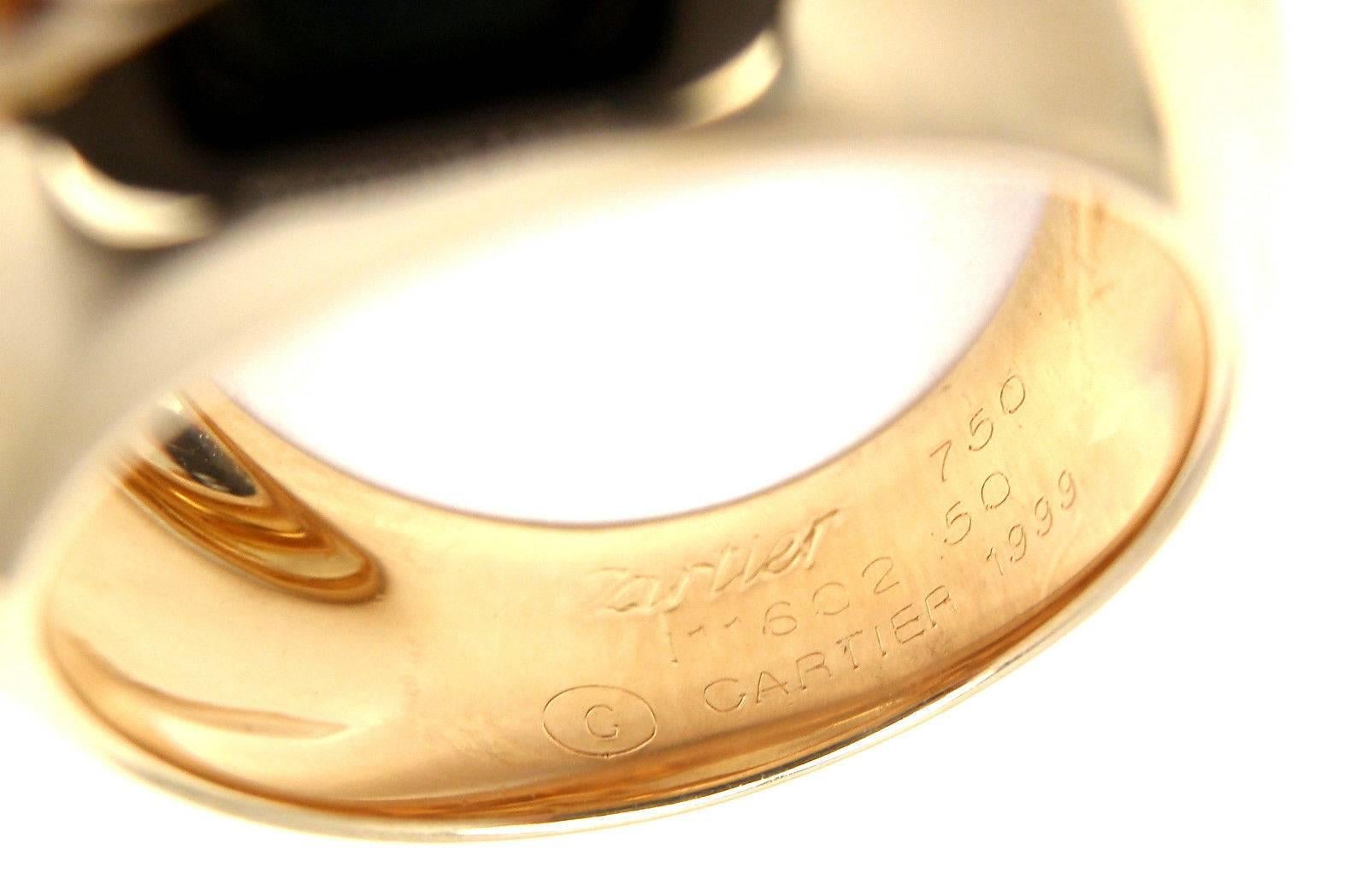 Cartier Paris Nouvelle Vague Gold Ring 3